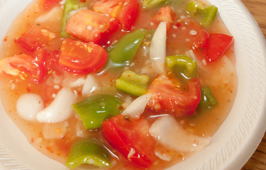 Salsa On A Plate