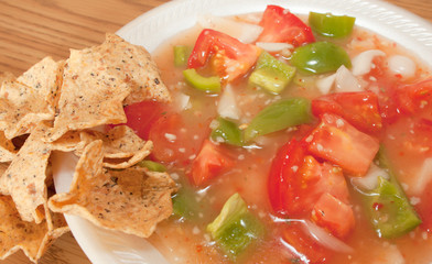 Salsa And Tortilla Chips