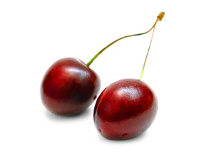 red cherry isolated