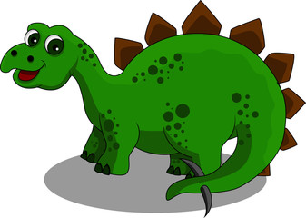 funny cartoon dinosaur