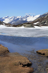 Winter im Sommer - Auf dem San Bernardino Pass