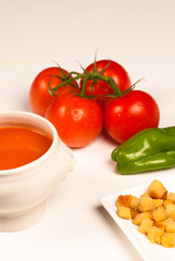 Healthy gazpacho