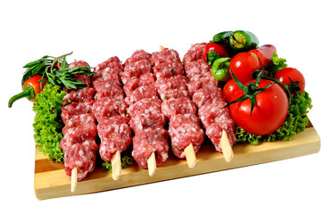 turkish shish kebab
