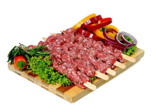 turkish shish kebab