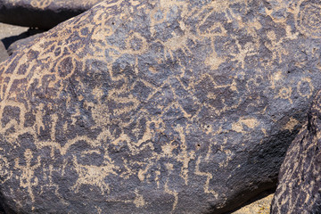 Petroglyph Site, Near Gila Bend, Arizona