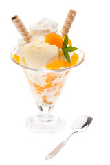 Mandarinenbecher mit Löffel