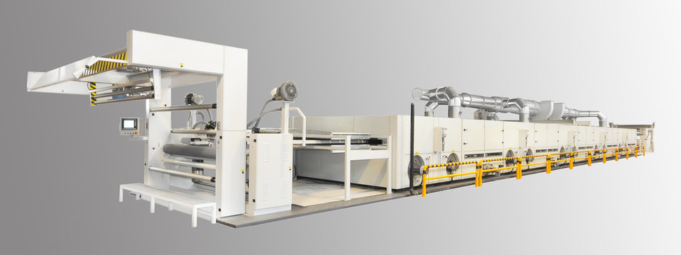 DILTEX FABRIC DRYING AND HEAT SETTING MACHINE