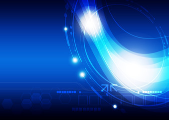 blue abstract background