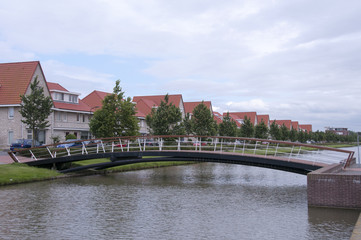 Obraz premium new houses build in holland