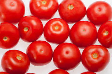FreshTomatoes isolated on white