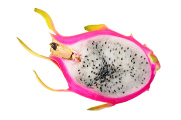 ripe cut pitahaya