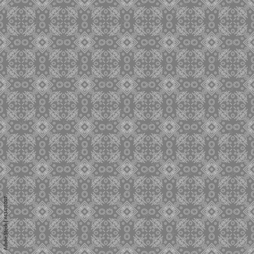 Poster decorative retro pattern