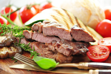 Besteck, Grillen