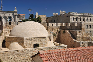 View of Eastern part of old Jerusalem .