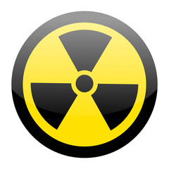 Obraz premium Sign of radiation