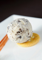 Vanilla ice cream