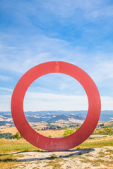 Tuscany panoramic view