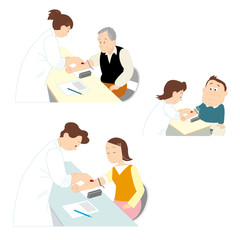 採血、血液検査