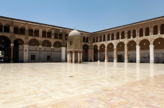 Umayyad Mosque in Damascus, Syria.
