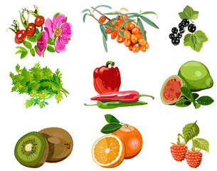plant sources of vitamin C
