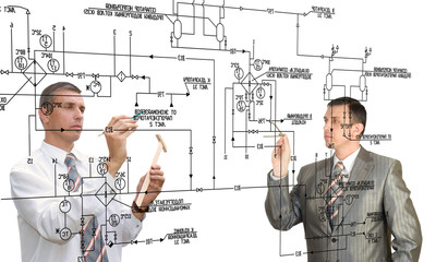 Designing engineering automation system.Teamwork
