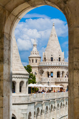 Fishermen's bastion in Budapest, Hungary