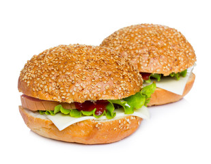 Two sandwiches