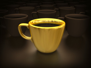 It is a lot of cups of coffee