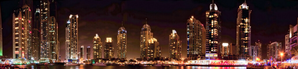 Dubai Marina panorama - 43437044