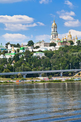view of Kiev Pechersk Lavra
