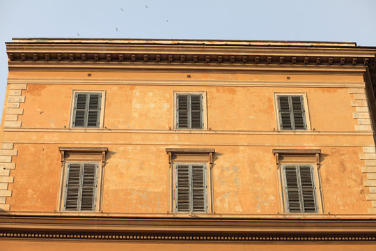 Rome building facade