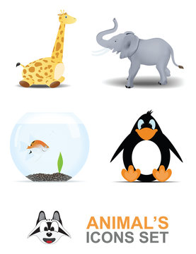 Animal's icons set