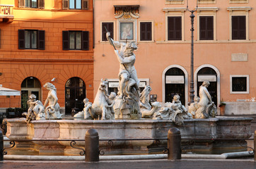Fontana del Nettuno, Piazza Navona, Roma II