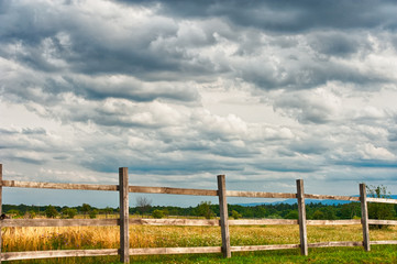 Rural summer scenery