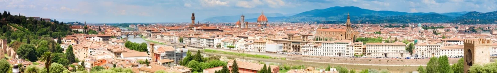 Foto op Canvas Florence Skyline Panorama © g-vision