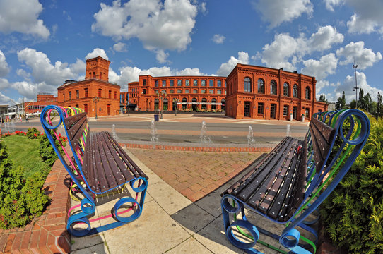 Fototapeta Manufaktura, Łódź, Polska