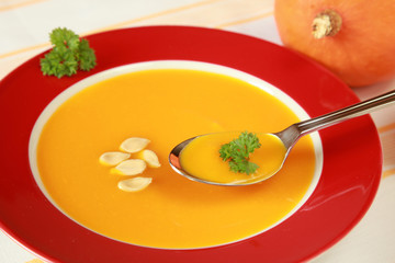 Kürbiscremesuppe