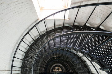 Obraz premium St. Augustine Lighthouse interior
