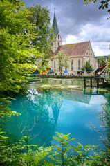 Blautopf / Blaubeuren - Karstquelle