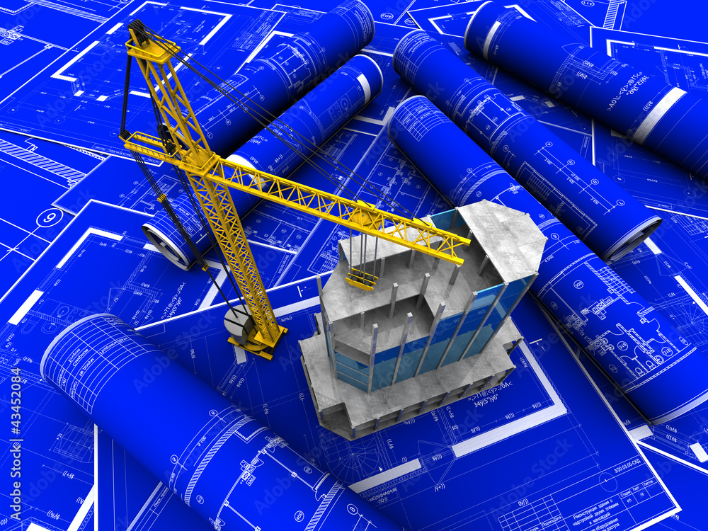 Aufkleber building project