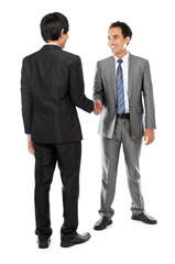 business colleagues shaking hands