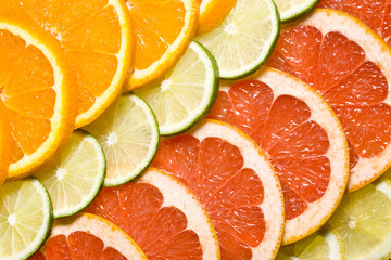 Fototapeta na wymiar citrus fruits