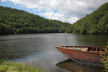 Fototapeta na wymiar Rzeka Dordogne.