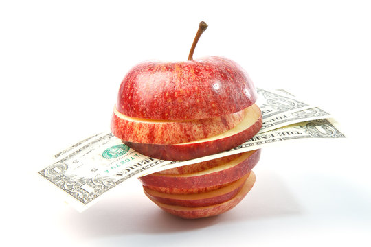dollars in apple