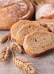 composition of assortment of bread