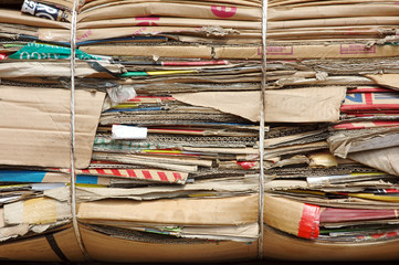 old cardboard boxes