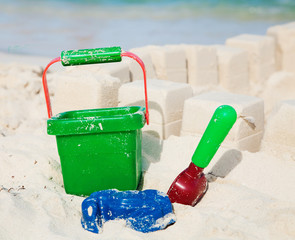 Children's beach toys