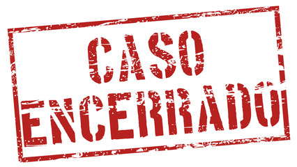 Carimbo desgastado - caso encerrado