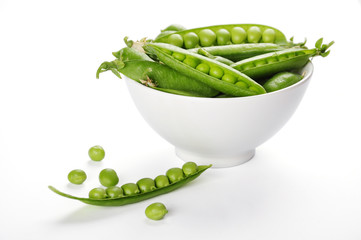 fresh green peas