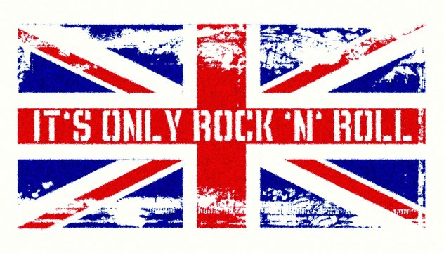 It ́s only Rock ́n ́Roll - Union Jack